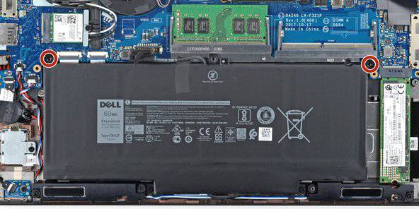 آموزش نحوه تعویض باتری لپ تاپ Dell مدل 7490