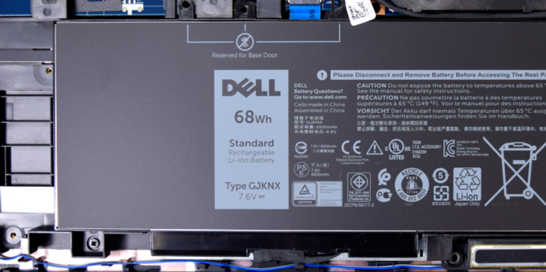 آموزش نحوه تعویض هارد لپ تاپ Dell مدل 5590